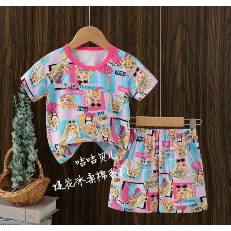 Baju Tidur Anak Piyama Organik Premium Jijibeier