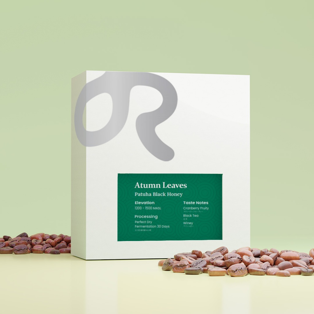 

BIJI KOPI SINGLE ORIGIN, ROASTED BEANS PATUHA BLACK HONEY (AUTUMN LEAVES)