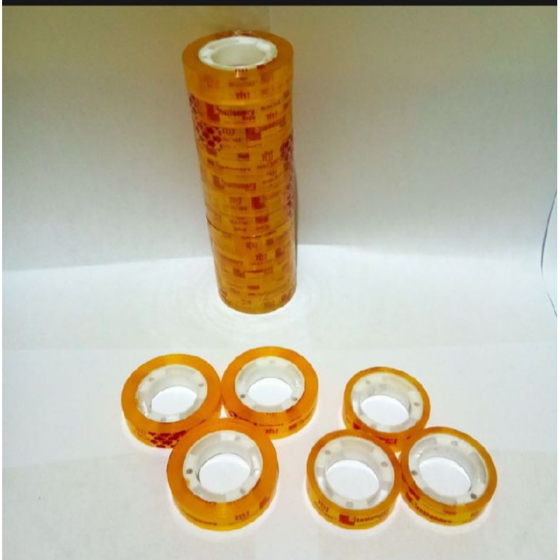 

LAKBAN ISOLASI BENING (1/2×7 YARD) ISI 12 ROLL