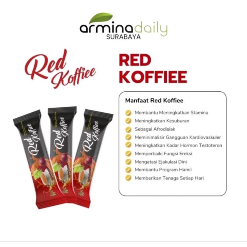 

koffie red