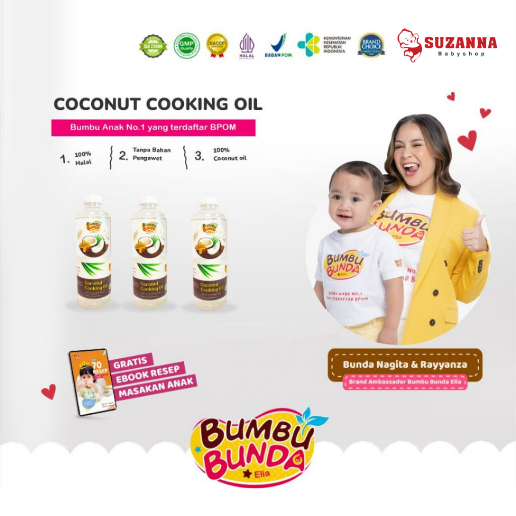 

Bumbu Bunda Elia Coconut Cooking Oil 500ml