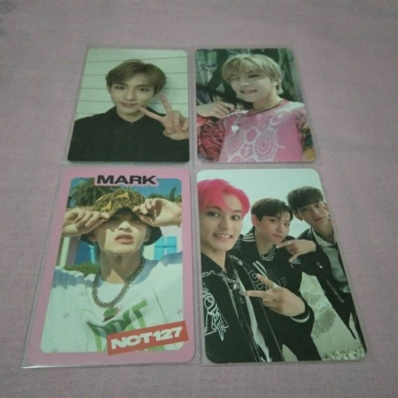 Ready Stock PC Photocard Winwin Jungwoo Mark Baekhyun lucas superm regular favorit tragic tc ayyo pi