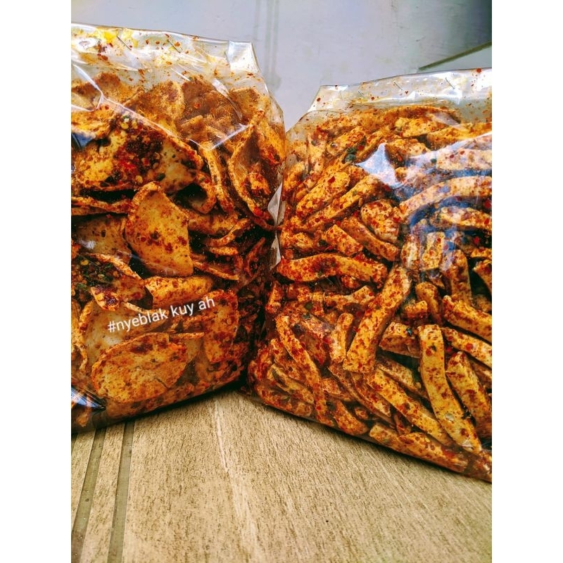 

PAKET BUDLING BASRENG/JENGKOL/PEDO/SIOMAY PEDAS DAUN JERUK 500g