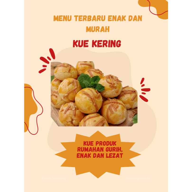 

Kue Nastar toping Keju Enak dan Murah