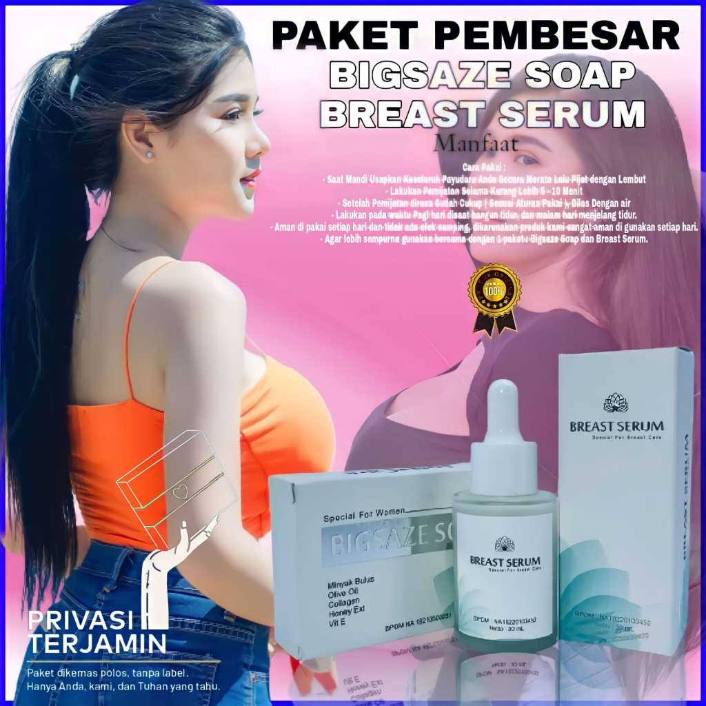 Pembesar pengencang payu dara cepat permanen paling ampuh bpom original sabun serum asli herbal biki
