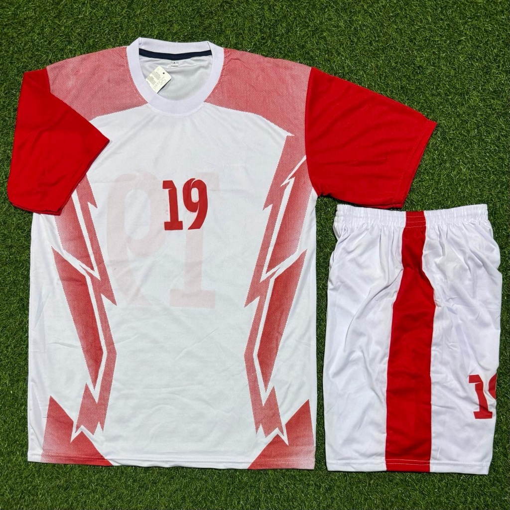 18 PCS TEAM SET KOSTUM OLAHRAGA UKURAN M/L - KOSTUM BOLA - KOSTUM FUTSAL - KOSTUM VOLI