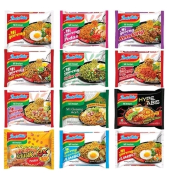 

(3 pcs) INDOMIE VARIAN GORENG/INDOMIE GORENG