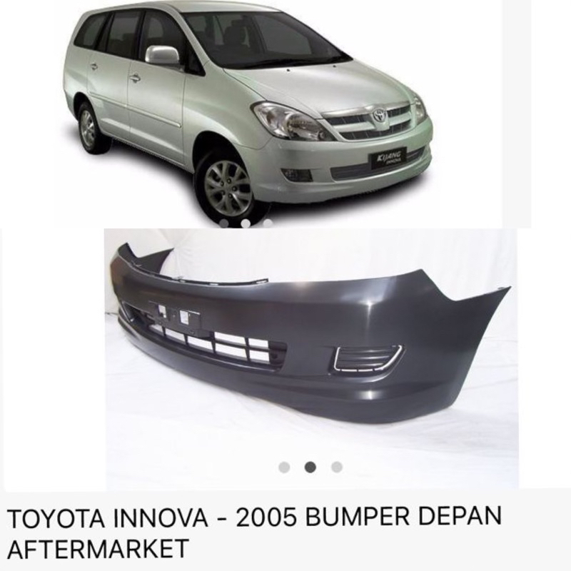 bumper depan toyota innova 2005 barang baru