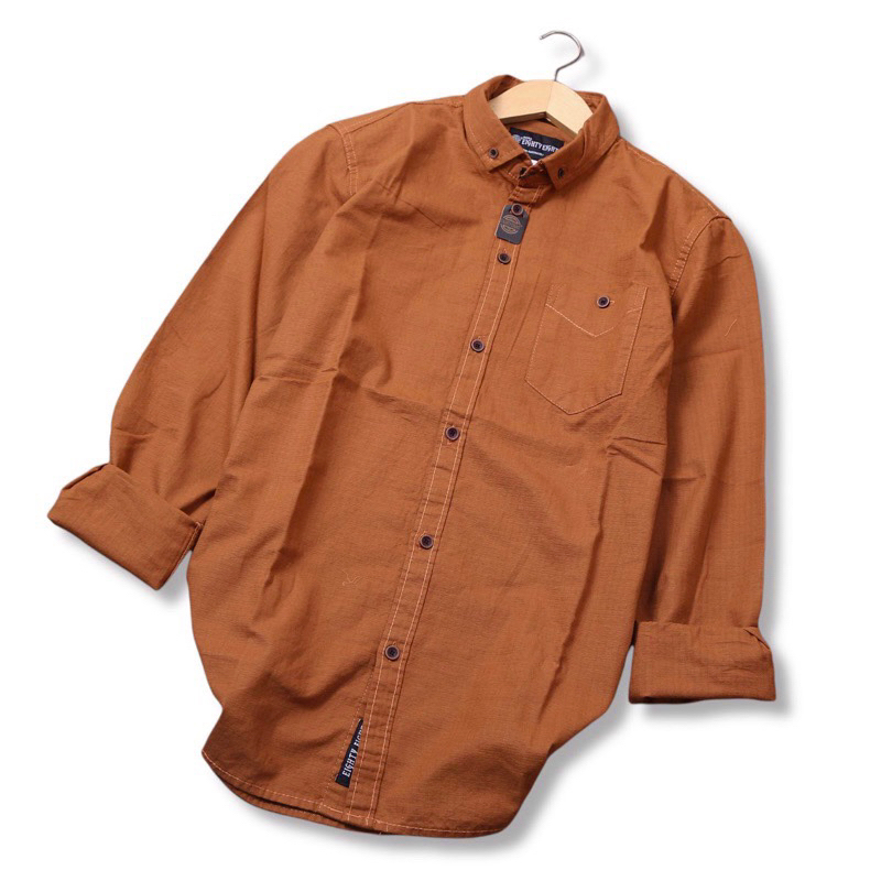 Kemeja Polos Lengan Panjang Eighty Eight