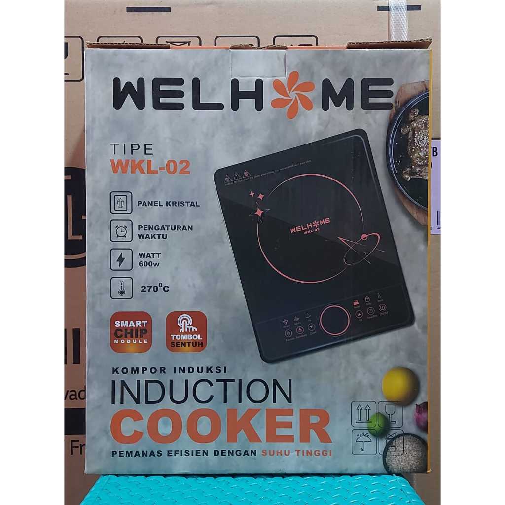 Kompor Listrik Induksi Welhome WKL 02