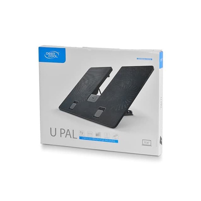 Cooling Pad Deepcool UPal  Cooling Pad Laptop Deepcool Upal dual Fan  Deep Cool Upal