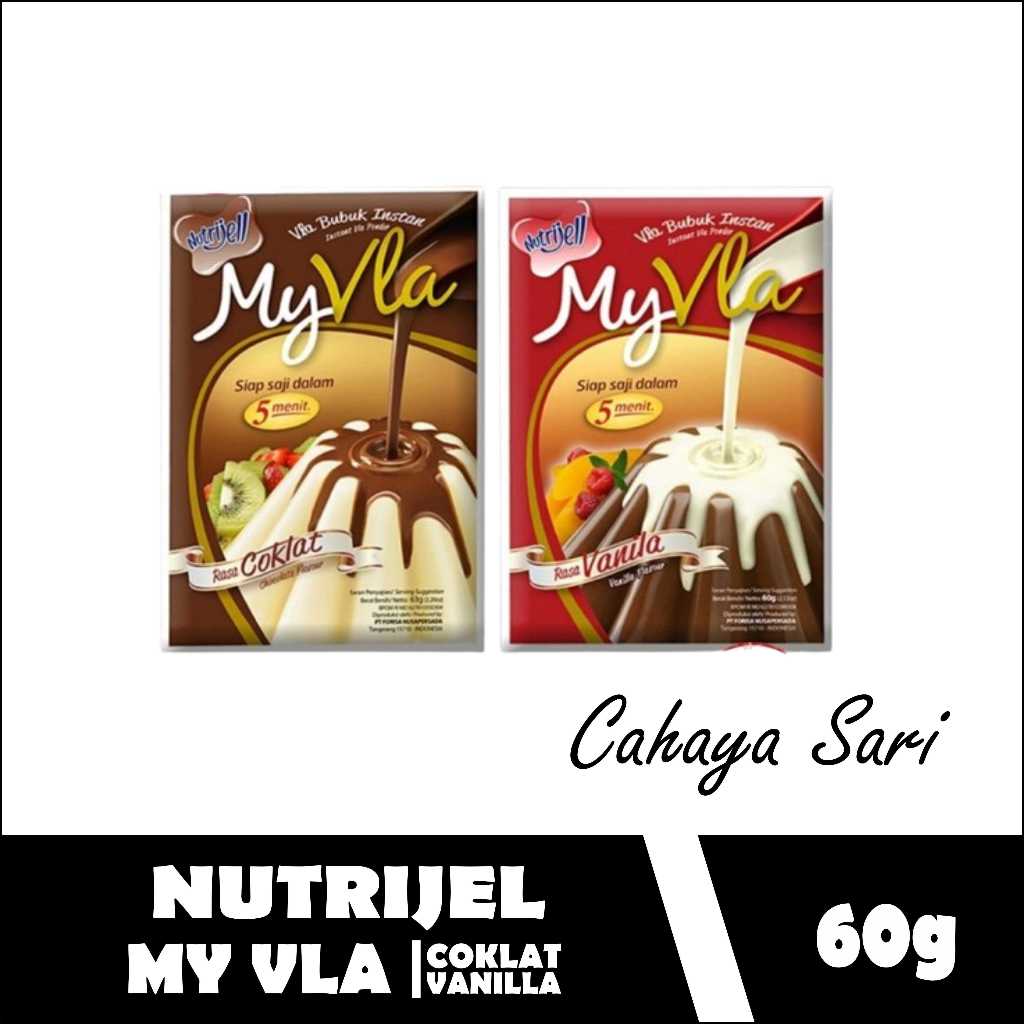 

Nutrijell My VIa Coklat dan Vanila/Vanilla 60gr