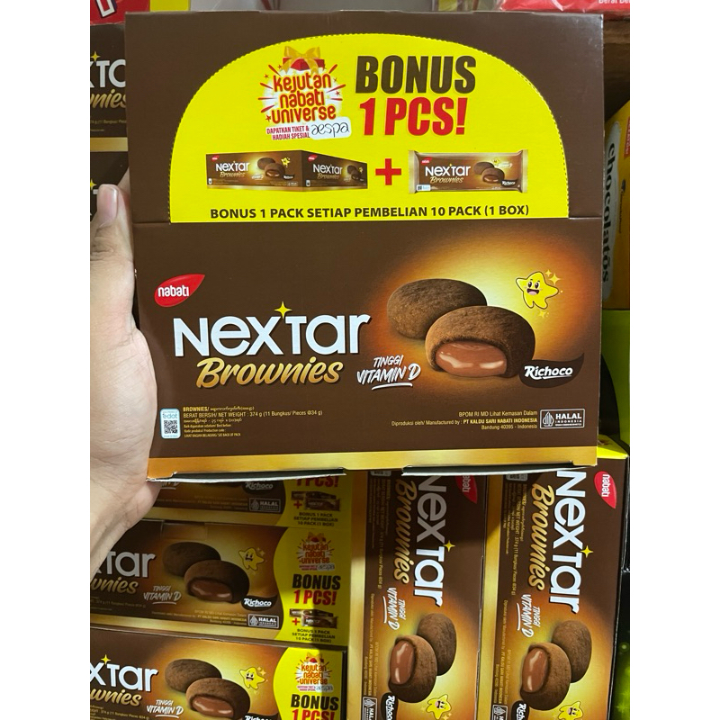 

nextar coklat 1box isi 11pca