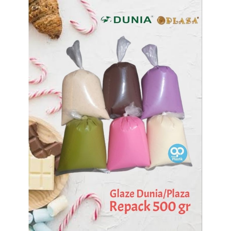 

Glaze Dunia/plaza kemasan repack 500 gr