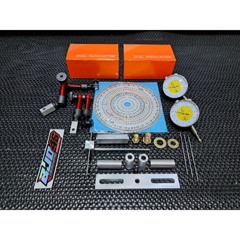 Senter_Ajaib Dial Set Universal Semua Motor Stand Dial Robot Flexible Set Top Piston Busur Derajat
