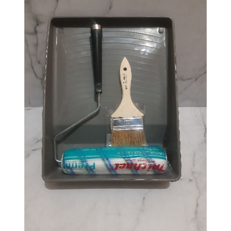 

Bak cat kuas roll Supra kuas 3 1 set KODE G9U4