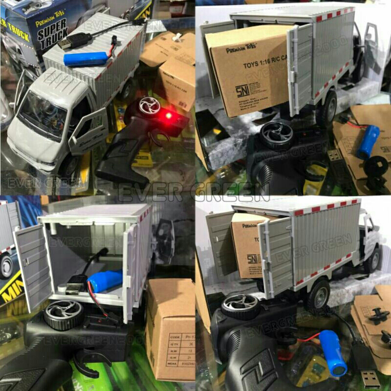 RC Mainan Mobil Remote Control " GranMax PickUp / BOX " (Van Cargo Super Truck R/C new remot diecast