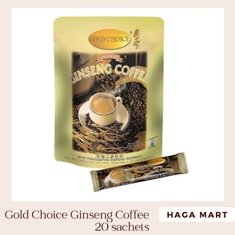 

Hagamart - Gold Choice Ginseng Coffee