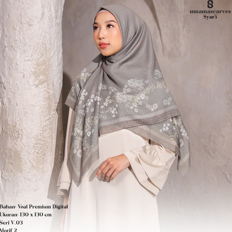 Paling Disukai BOX UmamaScarves SYARI Free Signature Brooch