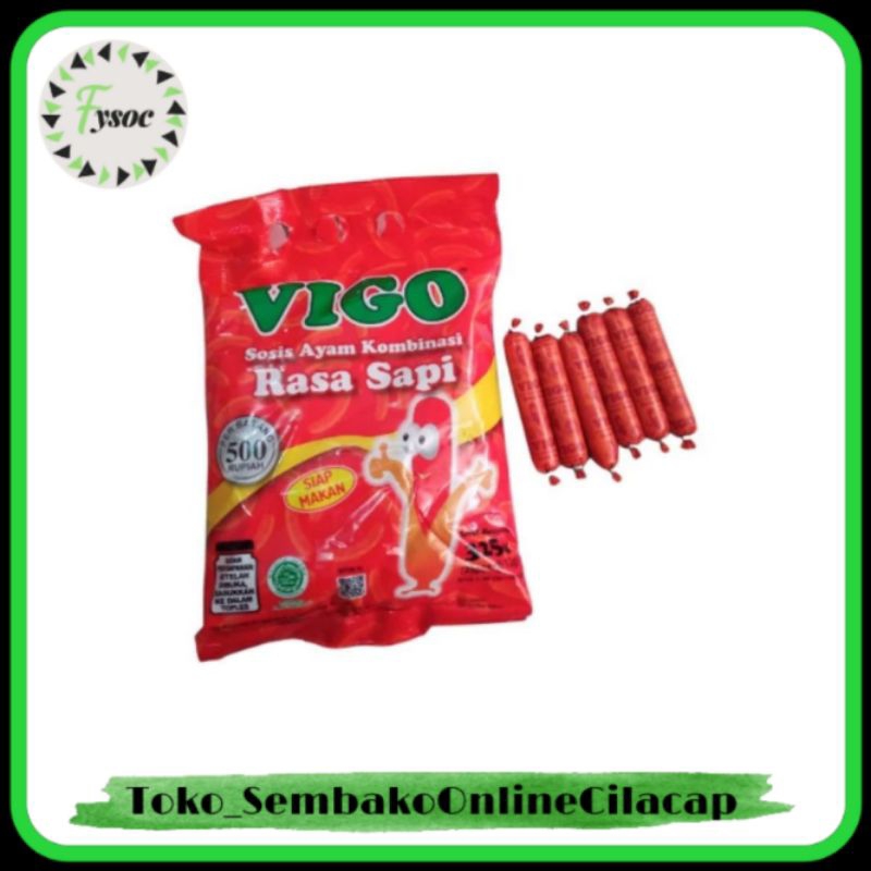 

SOSIS VIGO SIAP MAKAN 1 PACK ( ISI 25 PCS )