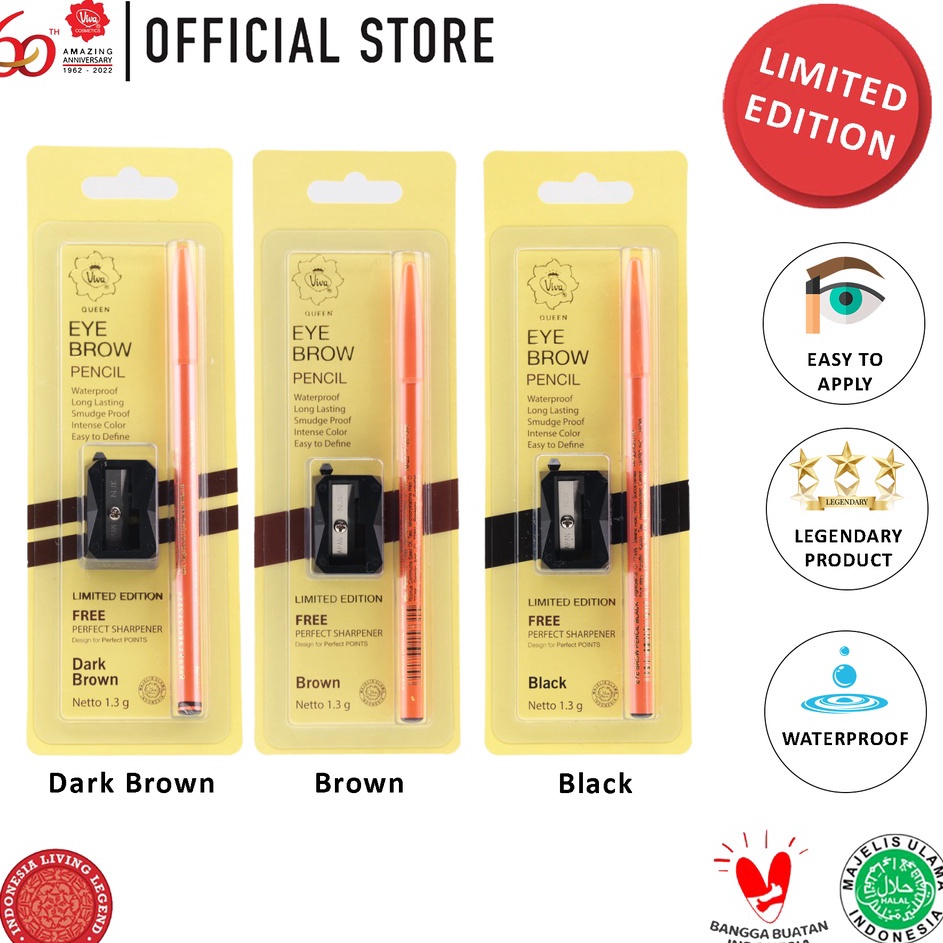 VIVA QUEEN PENSIL ALIS  PENSIL ALIS VIVA