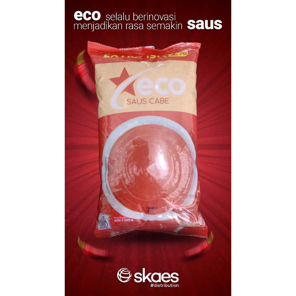 

Saus Tomat Eco Lezat 1Kg