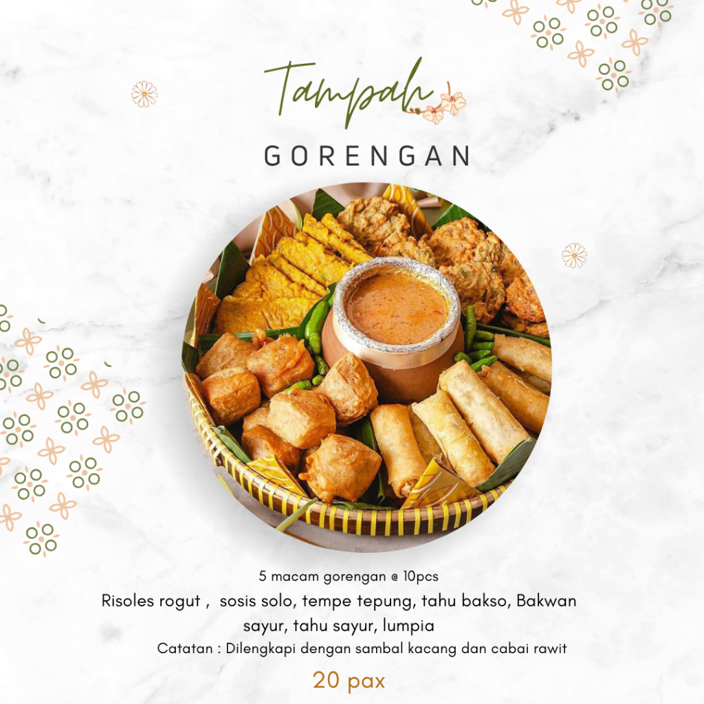 

Tampah Gorengan Kue Jajan Pasar Tradisional