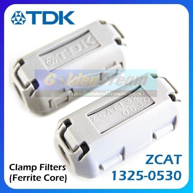 Magnet TDK Original ZCAT 1325 0530 Ferrite Core Clamp Filters EMC 5mm