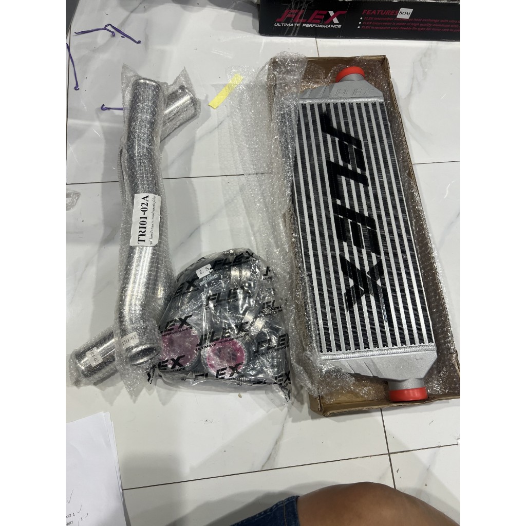 FLEX Turbo Intercooler Kit MITSUBISHI PAJERO SPORT DAKAR 4D56 VGT 08+