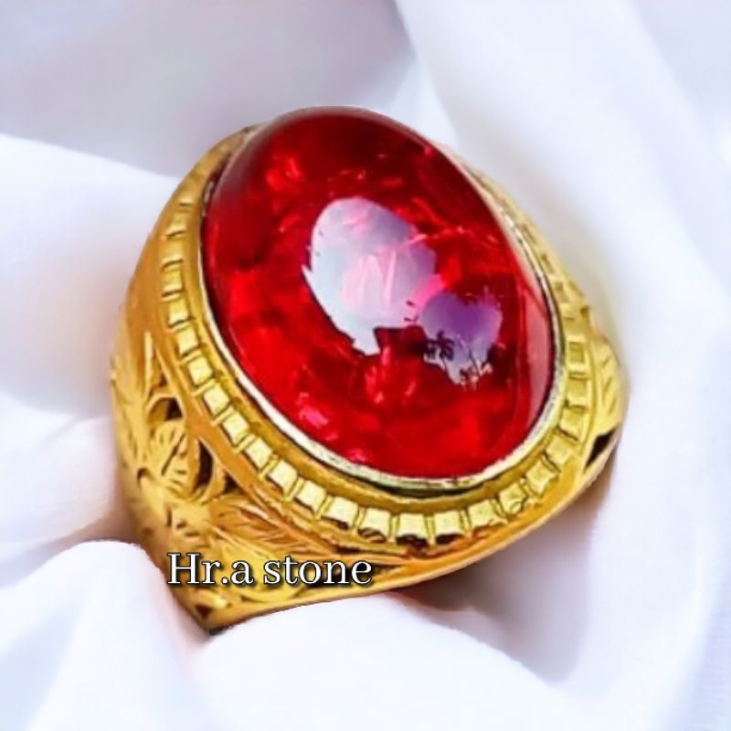 CINCIN BATU MERAH SIAM PECAH SERIBU