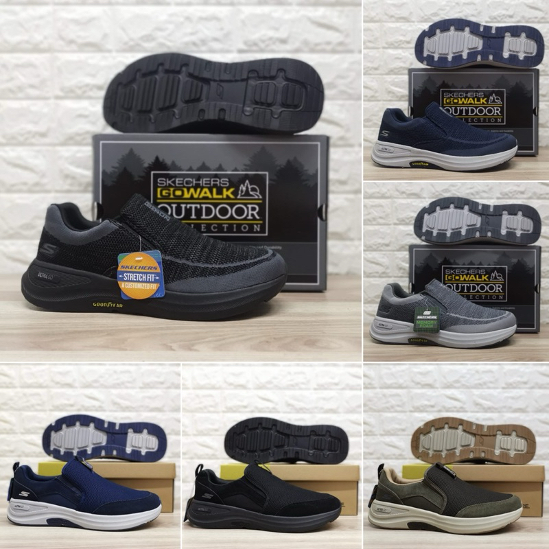 SEPATU SKECHERS SLIP-ON ULTRA GO “GOOD YEAR” JUMBO (SIZE 45-49) FREE KAOS KAKI