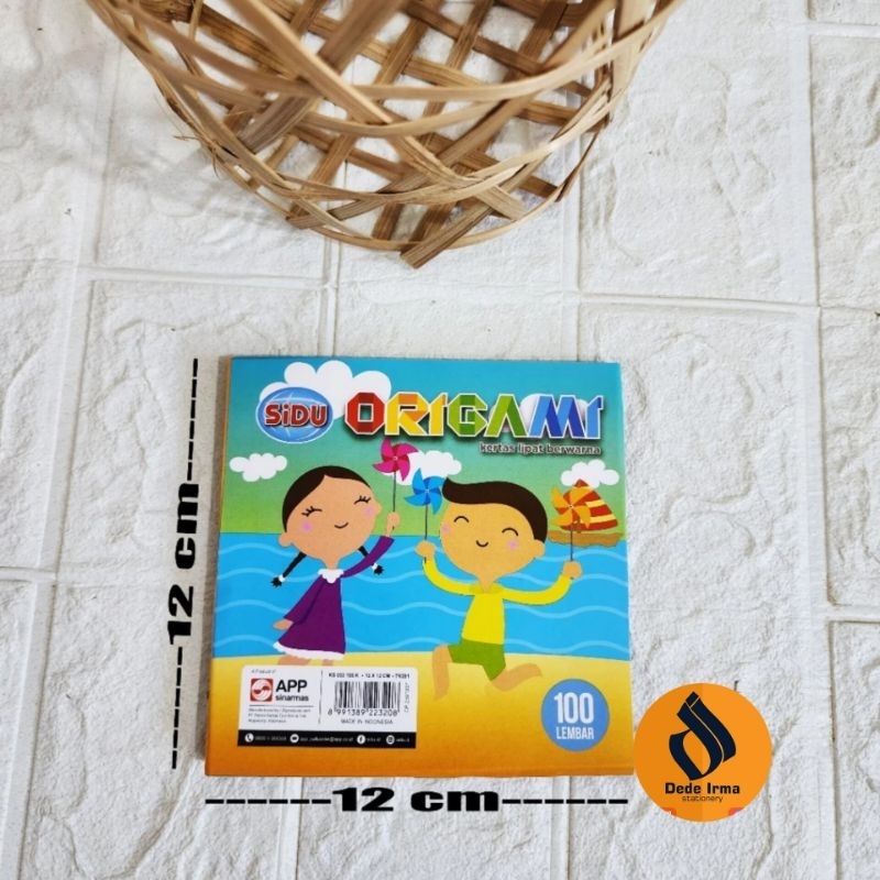 

ORIGAMI SIDU KERTA LIPAT ORIGAMI BESAR(16×16CM) ORIGAMU KECIL(12×12CM)