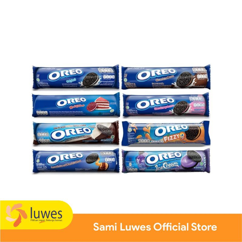 

Biskuit Oreo Chocolate 123gr