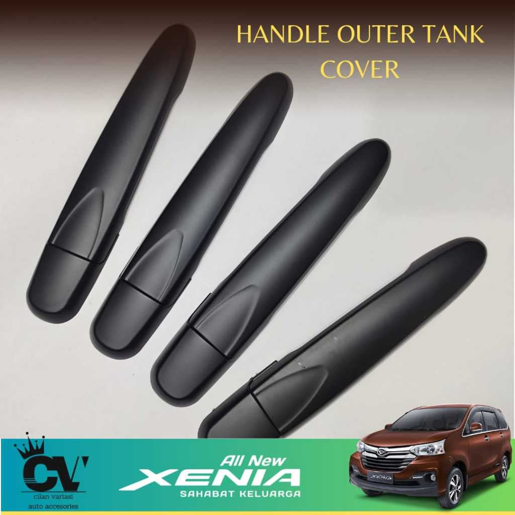 Cover Handle Pintu All New Xenia Avanza Veloz Hitam Doff 2012-2018 Hitam