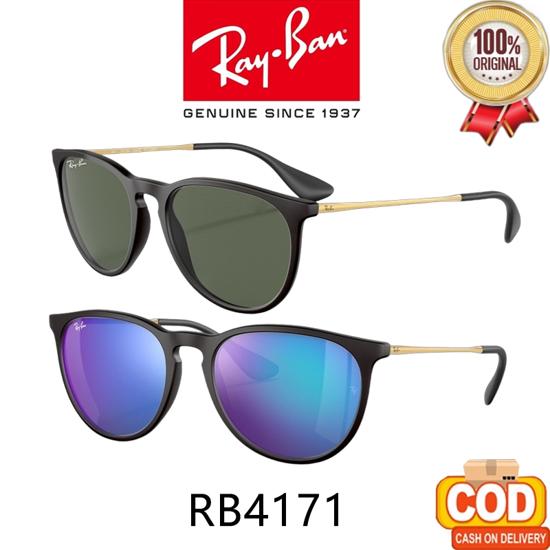 [100% Original] Ray-Ban Sunglasses Erika RB4171 Global Fitting men/women