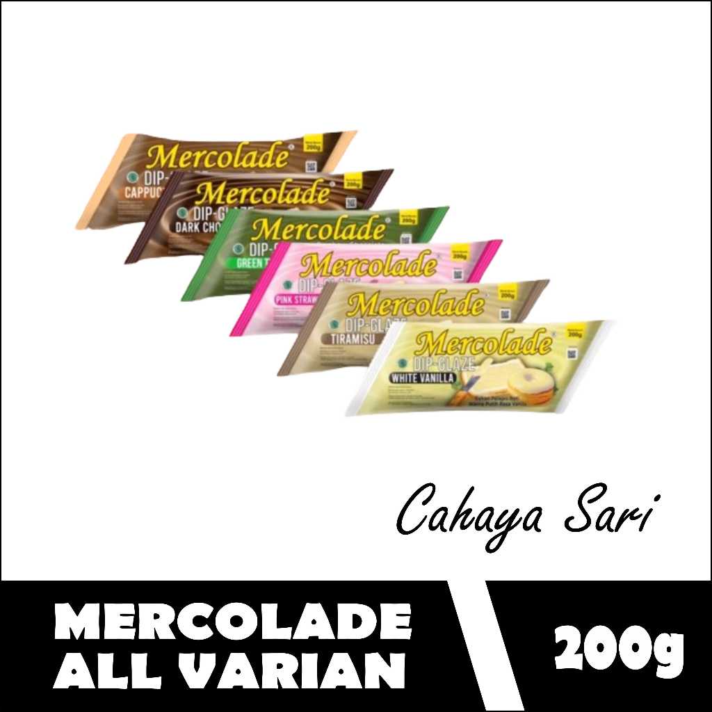 

MERCOLADE DIP GLAZE 200 GRAM - TOPPING DONUT