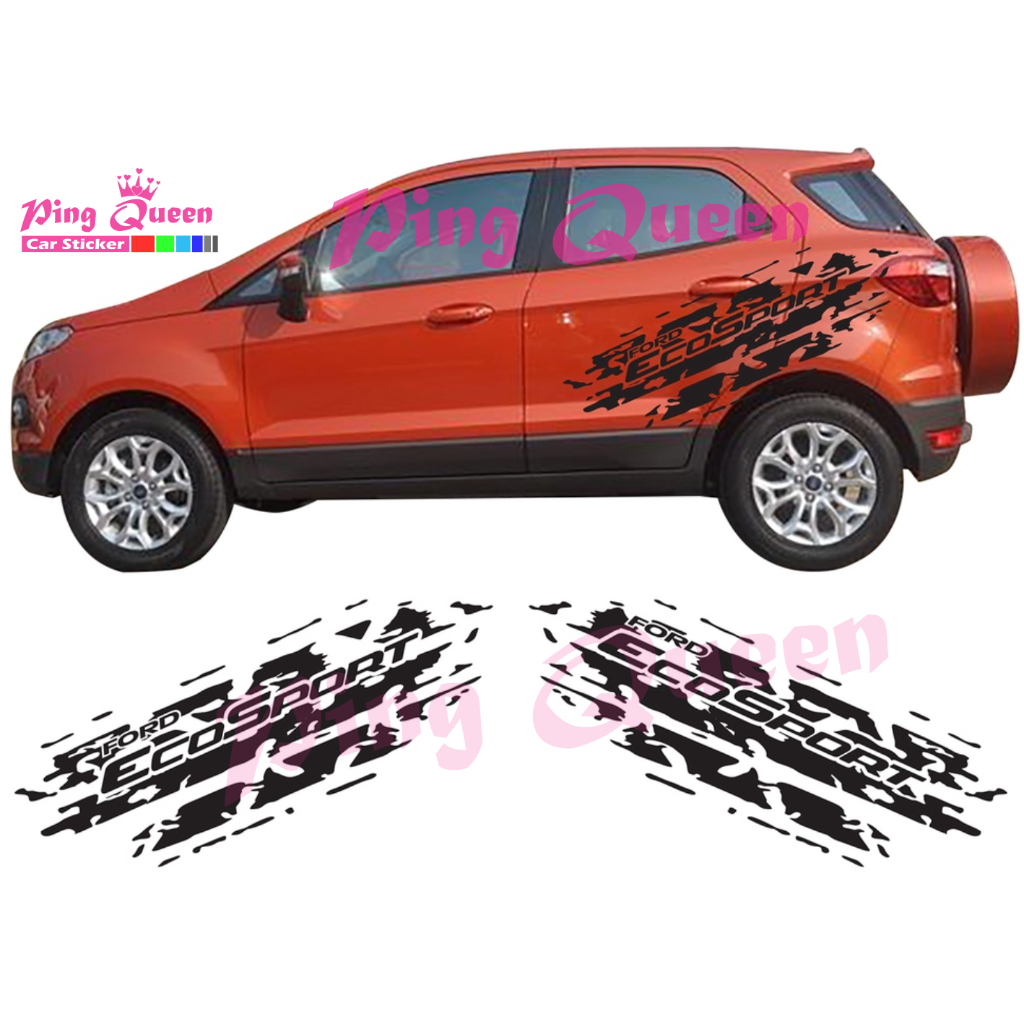 STICKER CUTTING STICKER MOBIL ECOSPORT STICKER LIST MOBIL FORD ECOSPORT