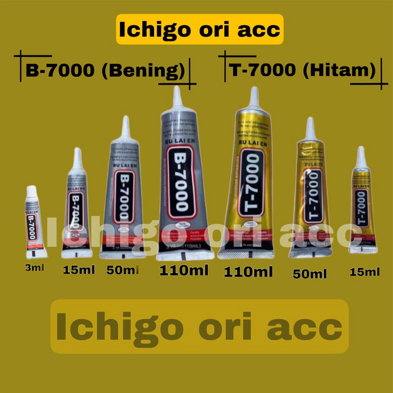 

LEM LCD Touchscreen BACKDOOR CASING T7000 / B7000 LEM Serbaguna 3ML 15ML 50ML 110M