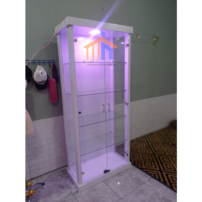rak pajangan tempat tas minimalis