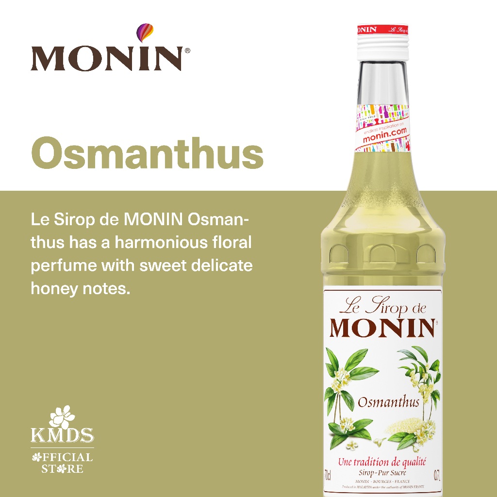 

MONIN Osmanthus syrup 70 CL 700 ML