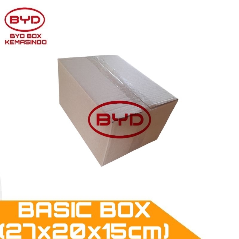 

27x20x15cm Kardus Box Karton Polos | Baru | Murah - Kardus Packing Online Shop