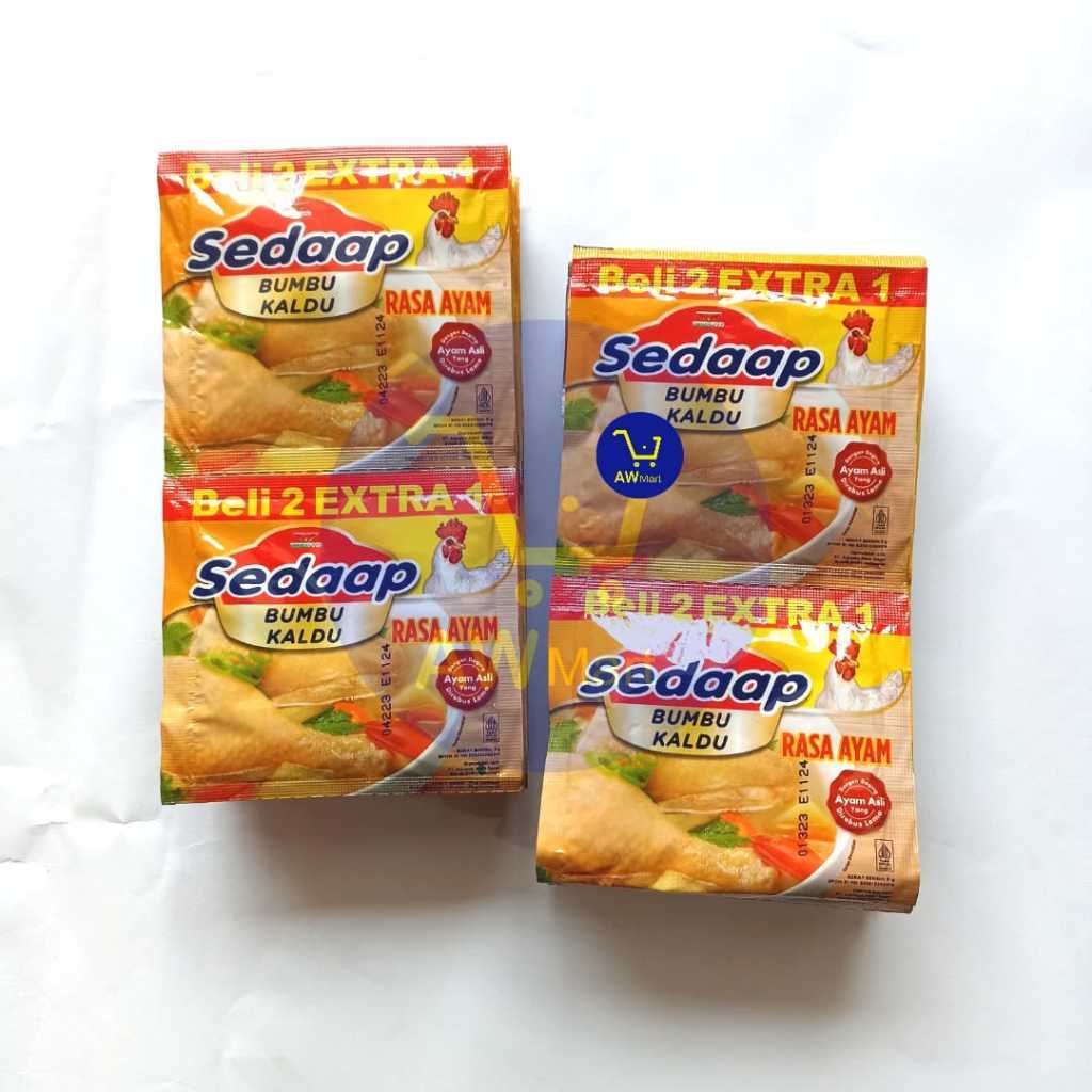 

Seddap Bumbu Kaldu 9x9gr