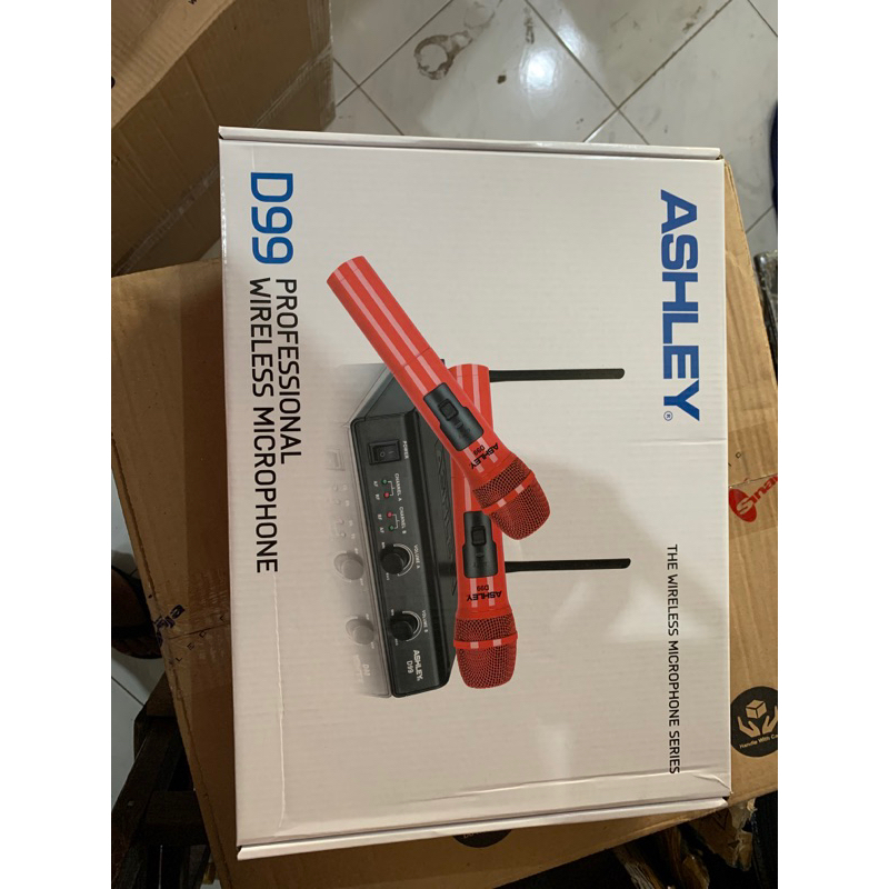 Mic Wireless Ashley D99 D-99 Original