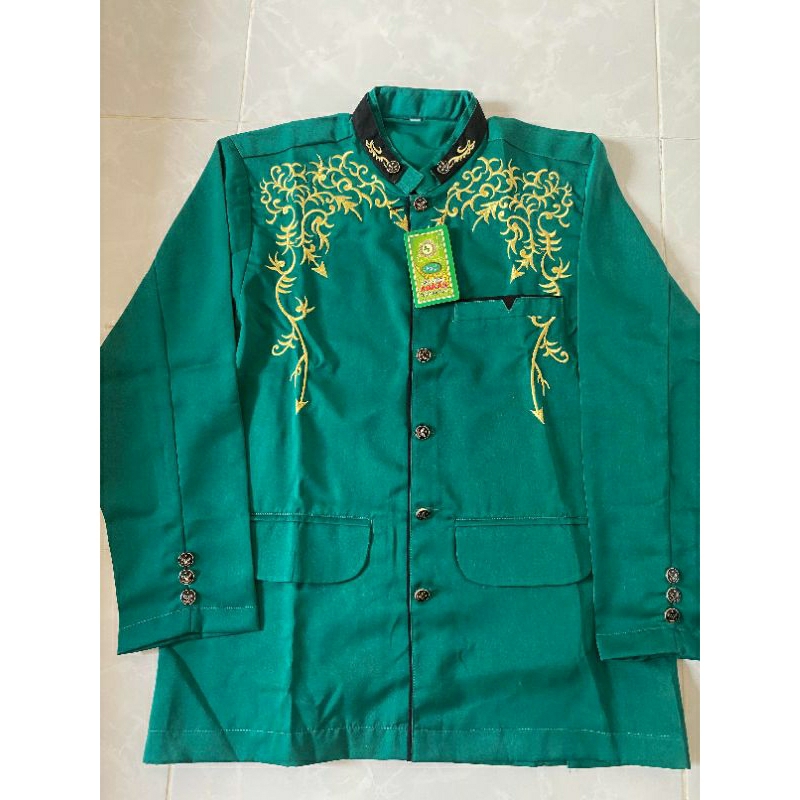 Jas Koko Pria Jasko Pria Jasko Bordir Pria Jasko Hijau NU Jasko Premium