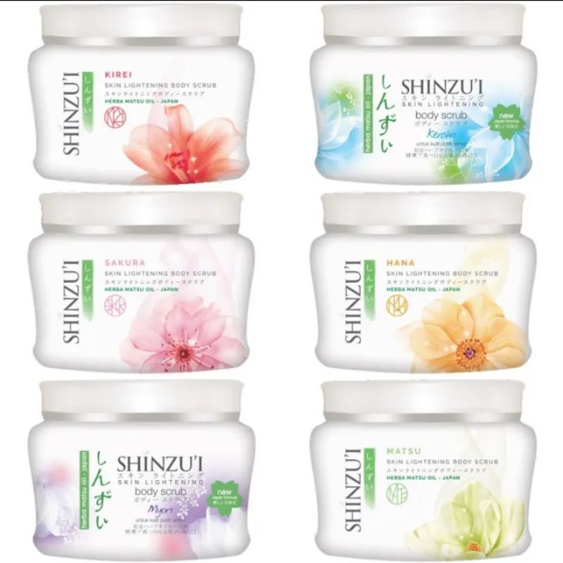 Shinzui body scrub / lulur 200 gram