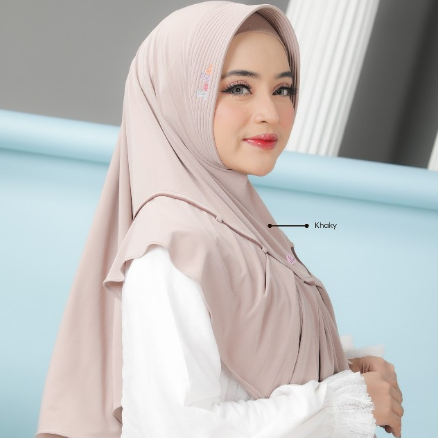 Bergo Instan Rempel Hijab Style Simpel Shanum Linalivia