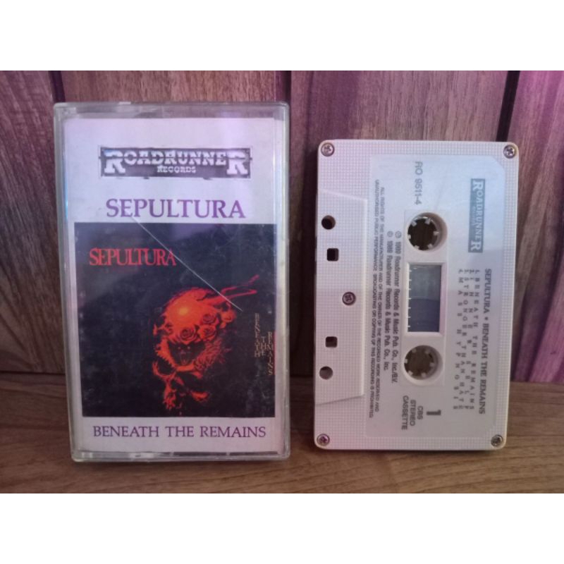 Kaset SEPULTURA Album Beneath The Remains