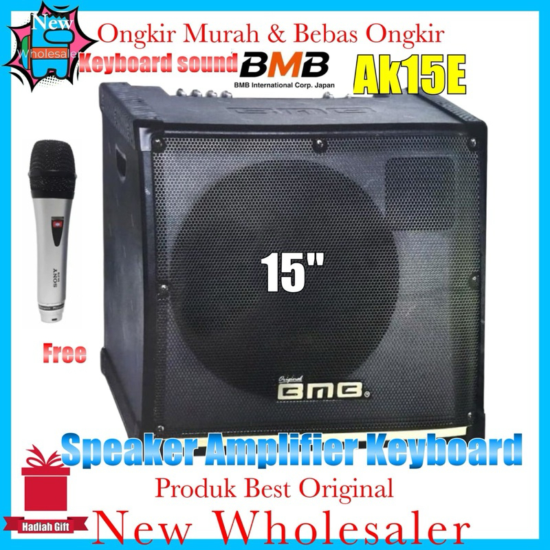 speaker Amplifier keyboard BmB AK15E New Original Resmi garansi 3 tahun