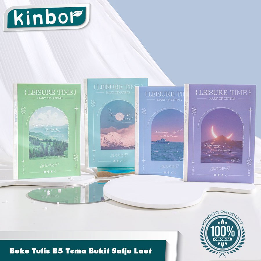 

Notebook B5 motif/Buku tulis B5 motif gunung
