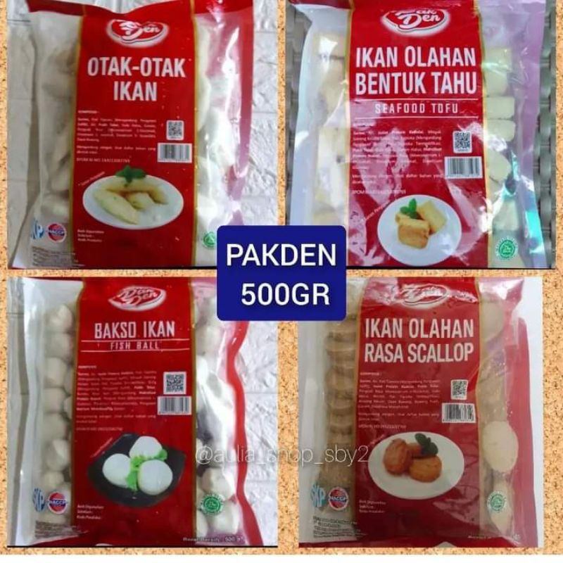 

Scallop pakden 500g